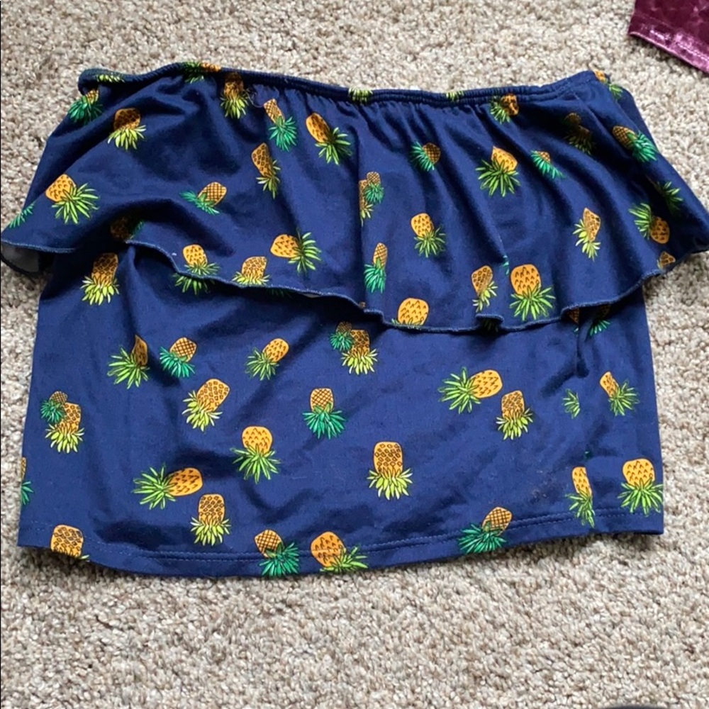 Pineapple crop top